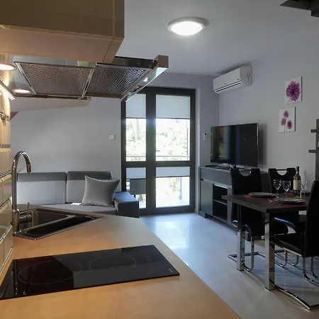 Apartament Przy Plazy - Dwupoziomowy, 6 Osobowy, Klima * Krynica Morska