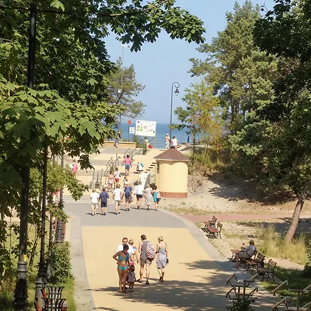 Lejlighed Apartament Przy Plazy - Dwupoziomowy, 6 Osobowy, Klima *