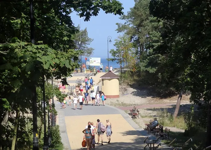 Lägenhet Krynica Morska Apartament Przy Plazy
